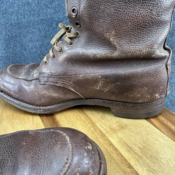 C.W.Horrell WW2 1944 Dated British Army Officer Double Buckled Boots Size 8 - Picture 15 of 16